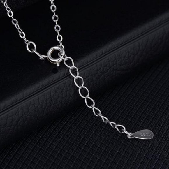 NEW Silver Dazzling Zircon Love Heart Shape Pendant Necklaces - Picture 6 of 11